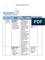 1° A-Sesión de Aprendizaje 103-1