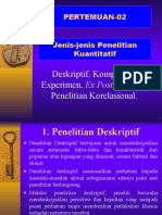 Pertemuan 2 Kuantitatif