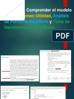 Análisis CVA, Punto Equilibrio y Decisiones Corto Plazo