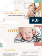 Infecciones Respiratorias Altas: Otitis, Sinusitis, Amigdalitis, Crup