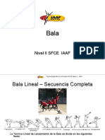 Lanzamiento de Bala. Nuevo