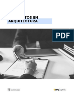 Informe Escrito Contratos en Arquitectura