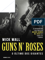 @lerbiografias Guns N' Roses O Último Dos Gigantes Mick Wall