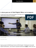 6 Claves para Ser El Chief Digital Officer de Tu Empresa