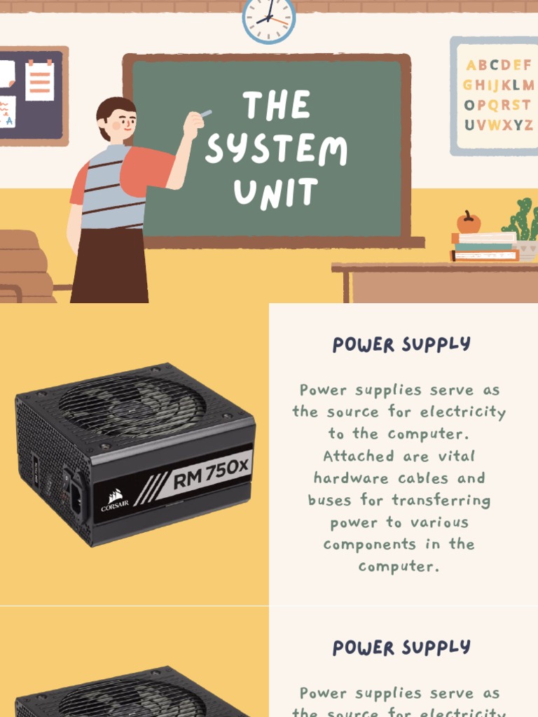 The System Unit PDF Computer Science Information And