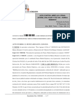 Habilitacion de Receso. Vehiculo Secuestrado. Huinca Renanco.