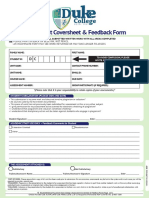 Fillable Assessment Student Assignment Cover Sheet V3.0 FEB 2019