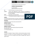 Informe #05 Contrata de Docente de Comunicación