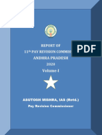 Report of 11th Pay Revision Commission Andhra Pradesh 2020