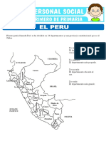 Departamentos Del Peru para Primero de Primaria