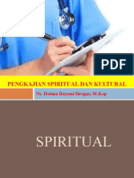 6  PENGKAJIAN SPIRITUAL DAN KULTURAL