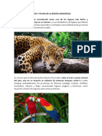 Flora y Fauna de La Region Amazonica