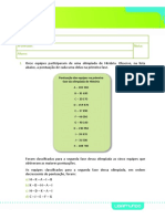 Avaliação de Matemática do 5o ano