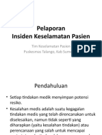 Sosialisasi Pelaporan IKP Puskesmas