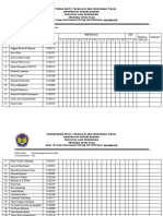 Absen Perkembangan Peserta Didik Kls 3 G