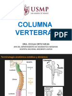 Evaluacion Radiologica de La Columna Vertebral