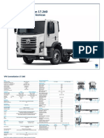 VW Constellation 17.260 Especificações Técnicas