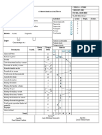 Cursograma Analítico