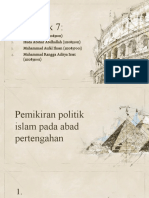 Pemikiran Politik Islam - Kelompok 7