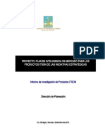 Informe de Investigación Productos ITSON