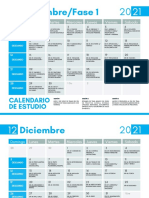 Noviembre/Fase 1: Calendario de Estudio