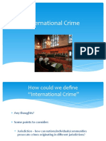 International Crime