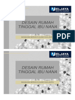 Desain Rumah Tinggal Ibu Nana: Bangunan Bergaya Klasik Dua Lantai