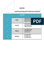 Rubric 2