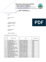 Surat Keterangan Presensi Online