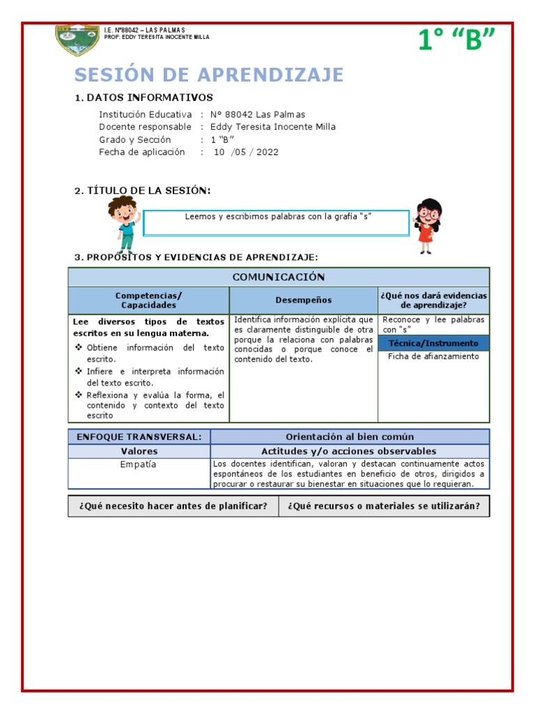 Sesion de La S | PDF | Aprendizaje | Ciencia cognitiva