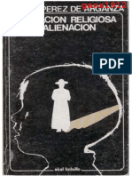 PÉREZ de ARGANZA, ToRIBIO - Educación Religiosa y Alienación (Por Ganz1912)