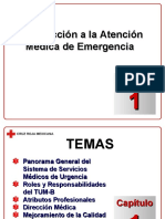 Capítulo 01 - Introducción A La Atención Médica de Emergenci