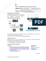 LABORATORIO N°3 MIKROTIK Redes Inalámbricas TERI03