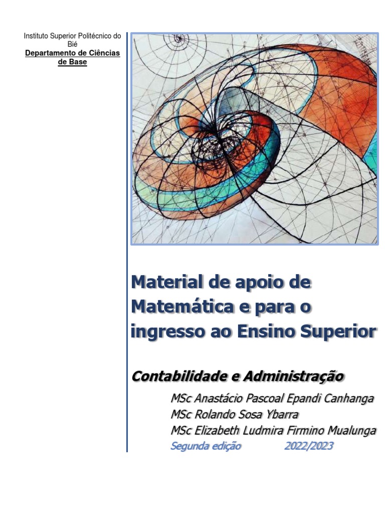 Matemática Contabilidade Pdf Equações Logaritmo