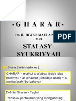 G H A R A R-Stai Asy - Syukriyyah: Dr. H. Irwan Maulana, LC, M.Si