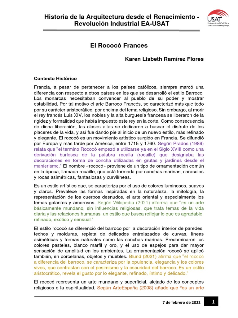 Rococo Frances | PDF | Pinturas | Barroco