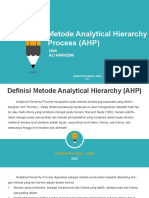 Metode Analytical Hierarchy Process (AHP
