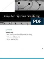 Computer Systems Servicing Intro