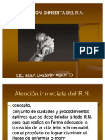 atención inmediata del recièn nacido 2009