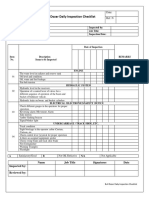 Checklist Bulldozer