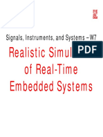 Realistic Simulation of Real-Time Embedded Systems - EPFL