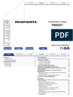 Marantz Amplificateur Mode D'emploi