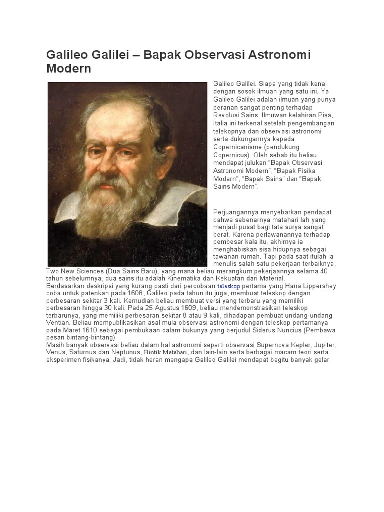 Galileo Galilei Pdf