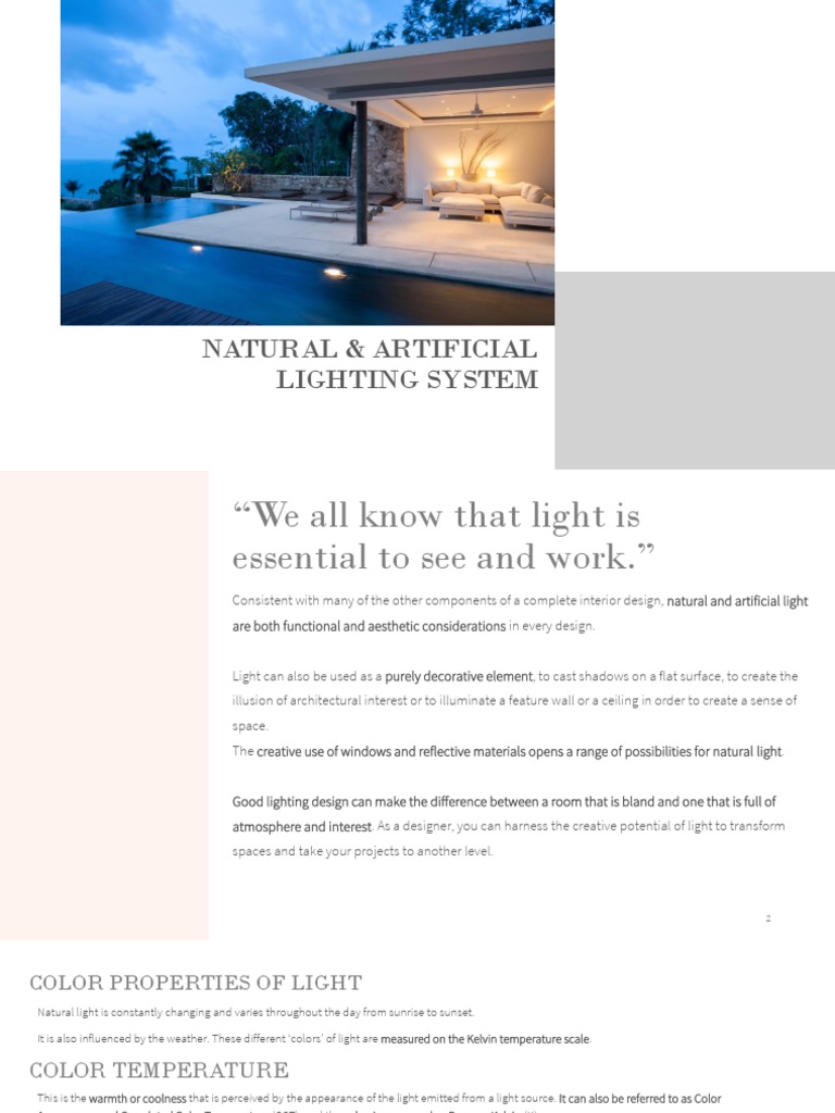 Lighting Systems PDF Incandescent Light Bulb Lighting