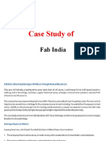 Case Study (Fab India)