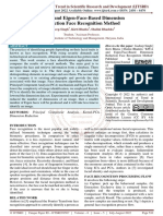 KPCA and Eigen Face Based Dimension Reduction Face Recognition Method