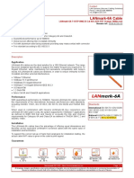 Câble Cat 6A - F-UTP Norme Française