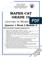MAPEH 10 - Q1 - W3 - Mod3