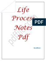 Life Process Notes PDF Converted Compressed