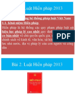 Bài 2 luật hiến pháp 